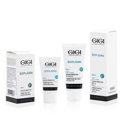 CC דמי מייקאפ (75ml) מקדם הגנה SPF15 וקרם אזילאית 15% (30ml) - BIOPLASMA
