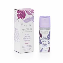 מגארי קרם להגנה יומית SPF25 פנינים פארל (50ml) PEARL DAYTIME PROTECTIVA CREAM 25SPF MAGIRAY