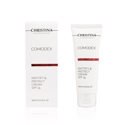 COMODEX קרם יום לעור שמן ופגום (75ml) 15 SPF- CHRISTINA