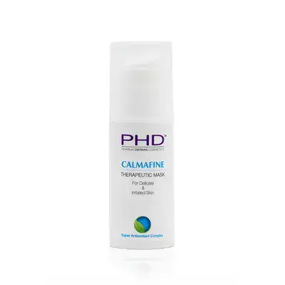 מסכת הרגעה ולחות טיפולית לעור עדין ומגורה (100ml) THERAPEUTIC MASK CALMAFINE PHD